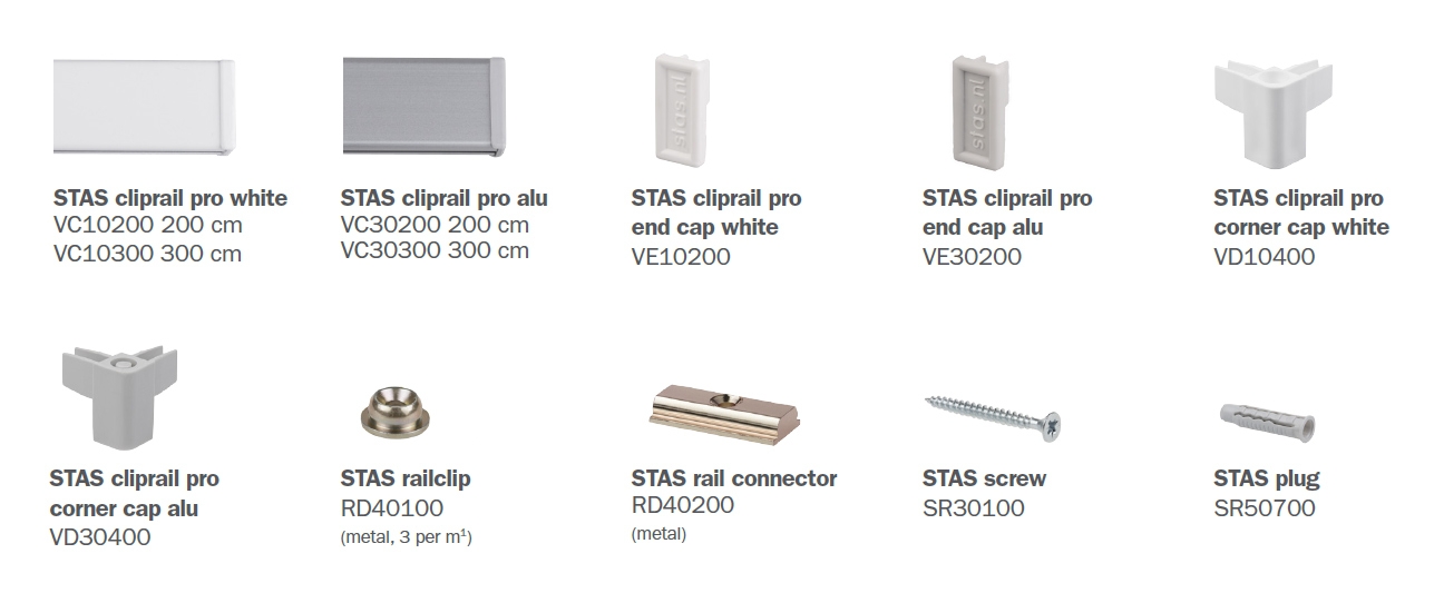 STAS cliprail pro parts